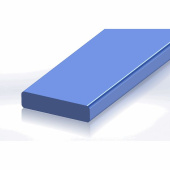 Bainbridge 15CTST - Rectangular Batten 15 mm x 4 mm Blue 6 m