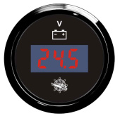 Osculati Digital Voltmeters 8–32V, Ø57 mm