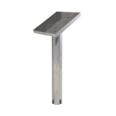 Cannon Stainless Steel Gimbal Downrigger Mounts, 1.5 in OD, for 30° Flush Mount Rod Holders