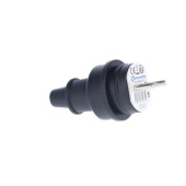 Male Plug 16A / 230V Rubber (Bulk)