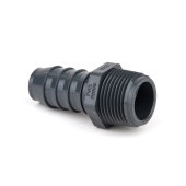 Sea Recovery 0101653783 3/4" MPT x 3/4" Barb PVC80 Adapter