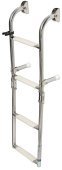 Osculati 49.572.04 - Foldable Ladder AISI316 Standard 4 Steps