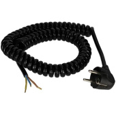 Linak 0.6m Coiled Power Cable for CBD6 LA23 Control Box