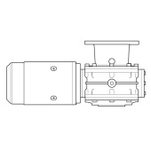 Lewmar 68000527 - V1/V2/V3 Windlass Motor / Gearbox Kit - Non Fast-Fit - 12V