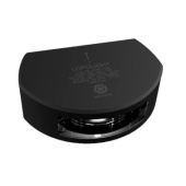 Lopolight 301-006-B - Stern Light 135° 2NM Vertical Mounting Black Aluminum