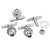 Plastimo 65843 - Stainless steel bolting kit x4 for bumpers