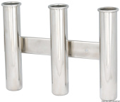 Osculati 41.167.80 - Wall Mounting Rod Holder AISI 316 Nr. 3 Rods