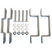 Lalizas 59037 - Mounting Kit For Pole 197280 For Lifebuoy Ring Container With Door
