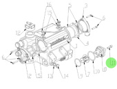 Nanni Diesel 970498003 - M8x25 Socket Head Bolt for Marine Engine Assemblies