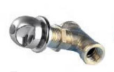 Plastimo 50160 - Chrome plated brass cold water tap