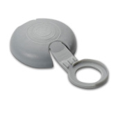 Surefas 190100-100 - Q-Stud Cover Plate Light Grey (100 pcs)