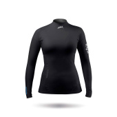 Plastimo 70846 - Eco Spandex Long Sleeve Top For Women Black Size M