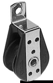 Osculati 55.250.04 - Single Block 1Pulley With Footblock AISI316 22x6