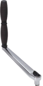 Allpa Chromed Winch Handle, L=250mm, Weight 1,53kg, Double Grip