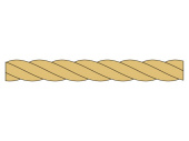 Talamex Superlene Hemp 28 mm 100 m