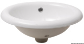Osculati 50.189.01 - Oval Sinks Made of White Ceramic