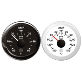 VDO Ammeter Ø 52 mm Black Color Scale 150/0/150 Amp 12/24V