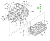 Nanni Diesel 970314896 - Engine Block Assembly for N4.85 and N4.100 Engines