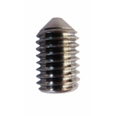 DIN 914 A2 Stainless Steel Hex Socket Set Screws with Cone Point M2–M10, 3–40 mm
