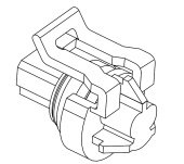 John Deere 57M8624 - Medium Gray Electrical Connect Locking Device