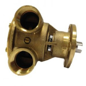 Johnson Pump 10-24630-03 - Bronze Pump F7B-9, Flange-mounted, 32mm (1-1/4") ID Hose Ports, 1/1, NEO