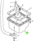 Nanni Diesel 970140121 - Oil Pan for 2.40HE Engines