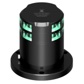 Lopolight 201-015ST-PRO-I-EX - Navigation Light 2NM 360° Green, Double, Black, EX Zone 1&2, Ice-Class