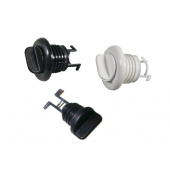 Nuova Rade Nylon Round Drain Socket White