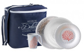 Marine Business Mare Tableware Set Coral (16 pcs.)