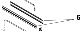 Isotherm SGC00455AA – Retainer with Inox Cover L205 for FL115 Freeline 115 Elegance Fridge
