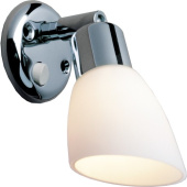 Plastimo 64642 - Opal Spotlight - Chrome + White Glass