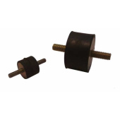 Cylindrical Vibration Dampers - Ø25 x 30