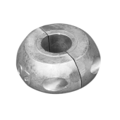 Tecnoseal Zinc NACA Profile Shaft Collar Sacrificial Anodes, Shaft 19–35 mm