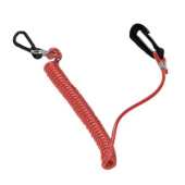 Nuova Rade 28137 - Set Kill Switch Key With Coil Lanyard For Mariner/Mercury