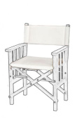 ARC Marine Deluxe Cushions For Director's Chair II White