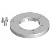 Lopolight 400-401 - Circular Baseplate, Aluminum, Including 3 Screws M6x14