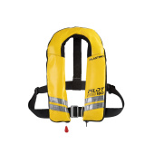 Plastimo P200479 - Pilot Pro 180 Inflatable Lifejacket Auto UML Elite PVC Yellow With Harness And Crotch Strap