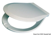 Osculati 50.207.39 - Duroplast Spare Board For Toilet Bowl
