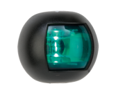 Allpa Navigation Light Green, Starboard, 112.5°, LED 12-24v, Black Housing