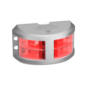 Lopolight 300-116G2ST 6M - Navigation Light 3NM 180° Red Double Silver Anodized