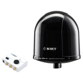 Scout Big Wave Black High Performance Omnidirectional TV Antenna d.25 cm (10″)
