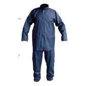 Rain Suit PU Stretch, Navy, Size M