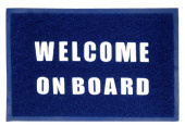 Trem Mat "Welcome On Board" 60 x 40 cm
