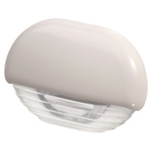 Hella marine 2JA 958 126-011 White LED Easy Fit Step Lamp 12-24V DC, White Plastic Cap, White Light