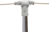 Waterline Design 1155 - Leather Protection For Stanchion Pole