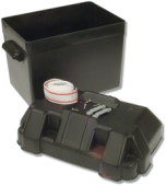 Allpa Battery Box S Black 285x192x200mm
