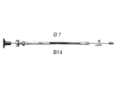 Ultraflex B14 Engine Control Cable (07') 2.14m