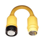 Marinco Pigtail Adapter 50A 125V Male To 50V 125/250V Female With Sealing Collar System