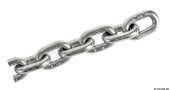 Osculati 01.375.08-075 - Stainless Steel Calibrated Chain 8 mm x 75 m