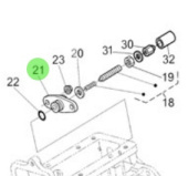 Nanni Diesel 970314880 - Speed Governor Support for N4 Engines
